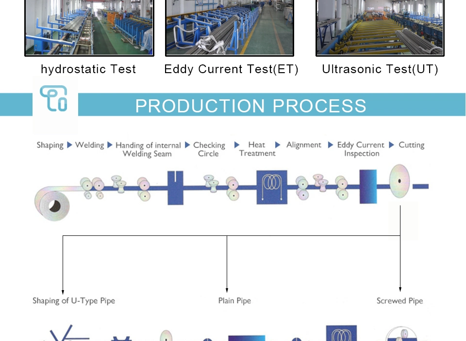 Ti Titanium Capillary Tubing Titanium Tube Factory Ta1 Ta2 Ta10