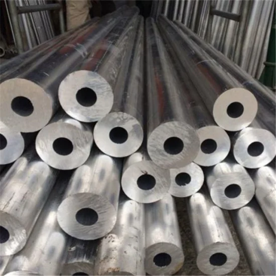 Tubo de aluminio de pared gruesa 6063/Tubo de aleación de aluminio de gran diámetro/Tubo redondo de aluminio mecanizado para barcos