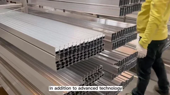 Perfil de disipador de calor de mecanizado CNC de extrusión de aluminio ampliamente utilizado de venta de fábrica