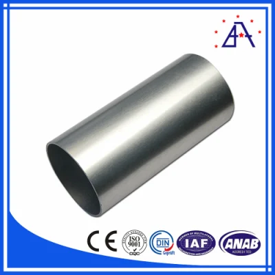 Tubo de aluminio 6063 T6/ Tubo redondo de aluminio anodizado
