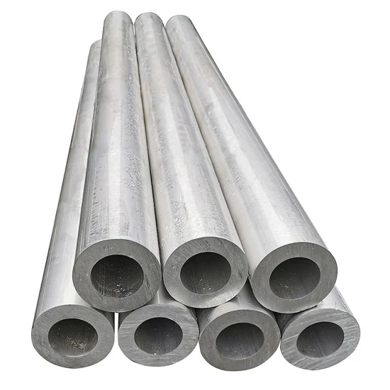 Tubo de aluminio con orificio de perforación CNC personalizado 6063 T5 Tubo de aluminio cuadrado redondo Tubo de aluminio anodizado
