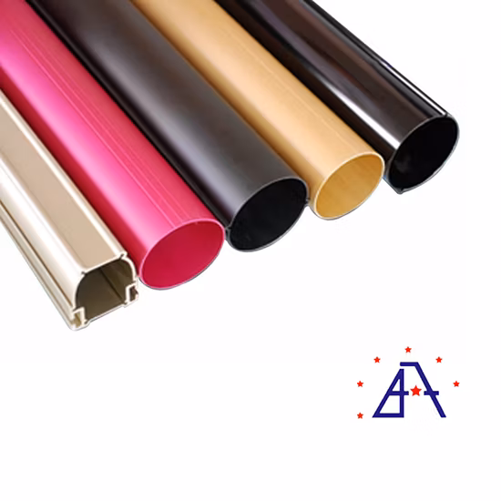 Tubo de aluminio curvo de alta calidad