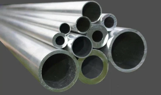 Tubo redondo de aluminio 6063 Tubo recto de aluminio sin soldadura